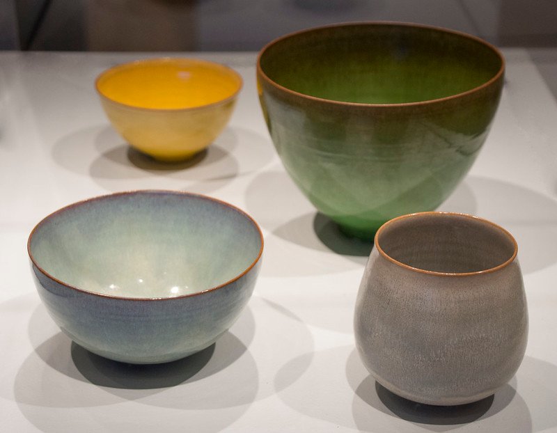 glazed pottery