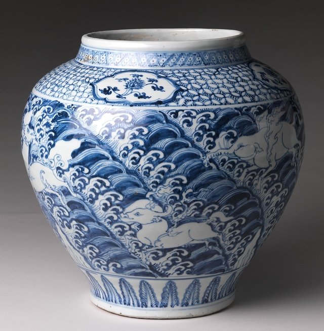 China pottery Blue and white